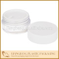 Round jar and lids ,Cosmetic jar with three size and New acrylic cosmetic jar